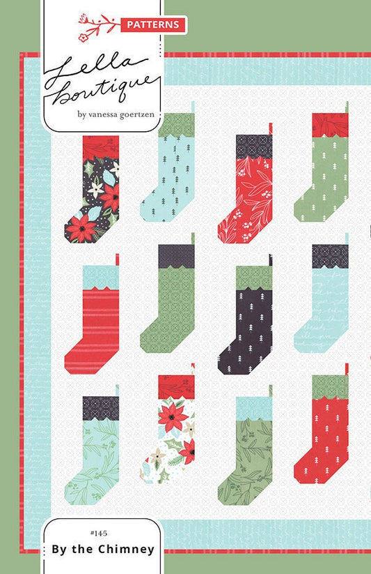 By the Chimney Quilt Pattern - Little Tree - Lella Boutique - Moda - LB 145
