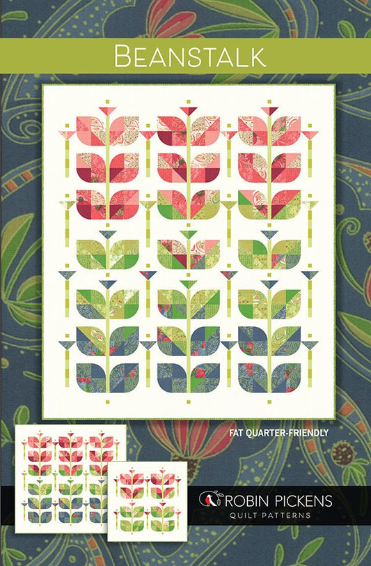 Beanstalk Quilt Pattern - Painted Meadow - Robin Pickens - Moda - RPQP B125