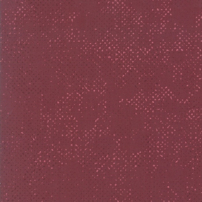 1/2 Yard - Just Red - Spotted - Merlot - Zen Chic - Brigitte Heitland - Moda - Fabric Yardage - 1660 94