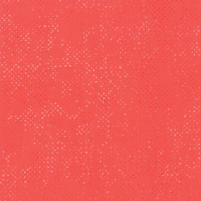 1/2 Yard - Just Red - Spotted - Cayenne - Zen Chic - Brigitte Heitland - Moda - Fabric Yardage - 1660 93