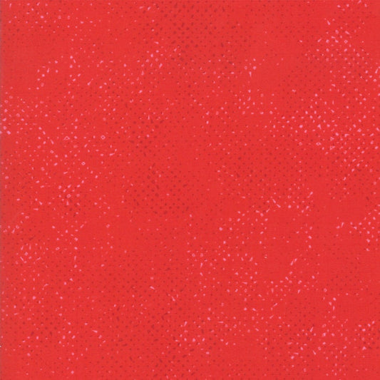 1/2 Yard - Just Red - Spotted - Lipstick - Zen Chic - Brigitte Heitland - Moda - Fabric Yardage - 1660 92