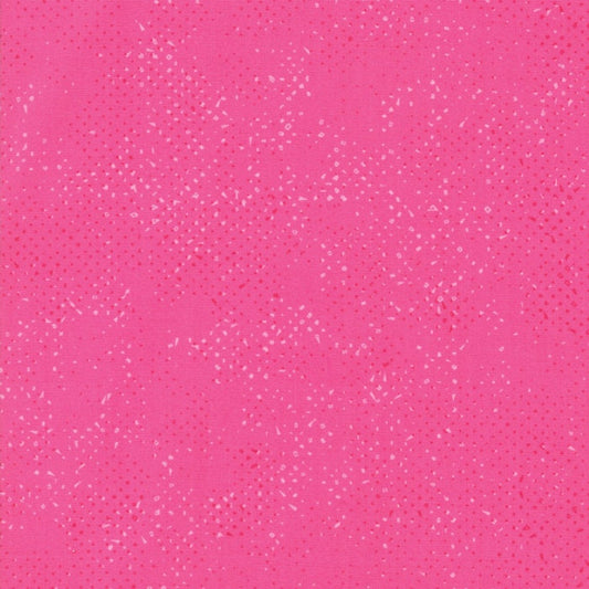 1/2 Yard - Just Red - Spotted - Hot Pink - Zen Chic - Brigitte Heitland - Moda - Fabric Yardage - 1660 98