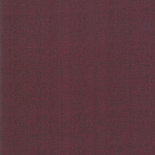 1/2 Yard - Thatched - Burgundy - Robin Pickens - Moda - Fabric Yardage - 48626 60