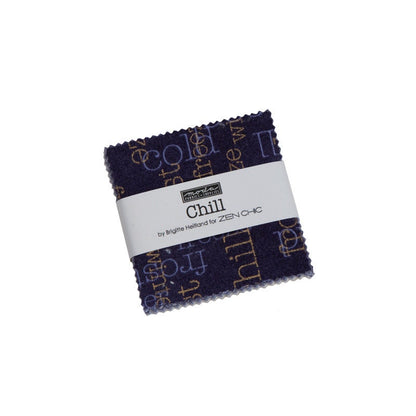 SALE!! Chill - Zen Chic - Brigitte Heitland - Moda - 42 Pieces - Mini Charm - 1710MC