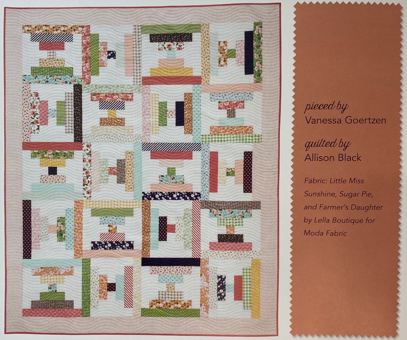 Jelly Filled Book - 18 Quilts from 2.5" Strips - Vanessa Goertzen - Lella Boutique