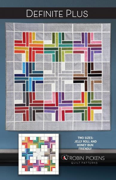 Definite Plus Quilt Pattern - Robin Pickens - Moda - RPQP-DP126