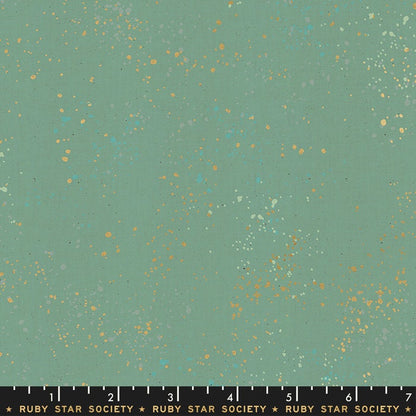 SALE!! 1/2 Yard - Speckled Metallic - Soft Aqua - Rashida Coleman Hale - Ruby Star Society - Fabric Yardage - RS5027 70M