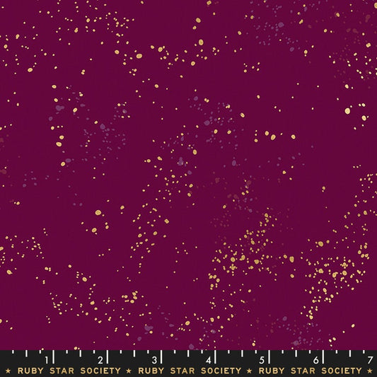 SALE!! 1/2 Yard - Speckled Metallic - Purple Velvet - Rashida Coleman Hale - Ruby Star Society - Fabric Yardage - RS5027 73M