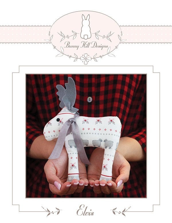 Elvis Petite Pattern - Country Christmas - Bunny Hill Designs - Moda - BHD 2158