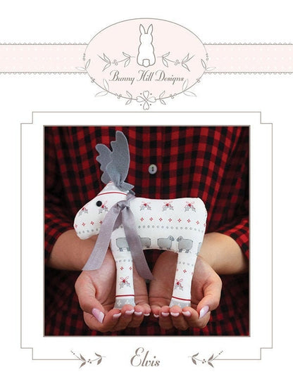 Elvis Petite Pattern - Country Christmas - Bunny Hill Designs - Moda - BHD 2158