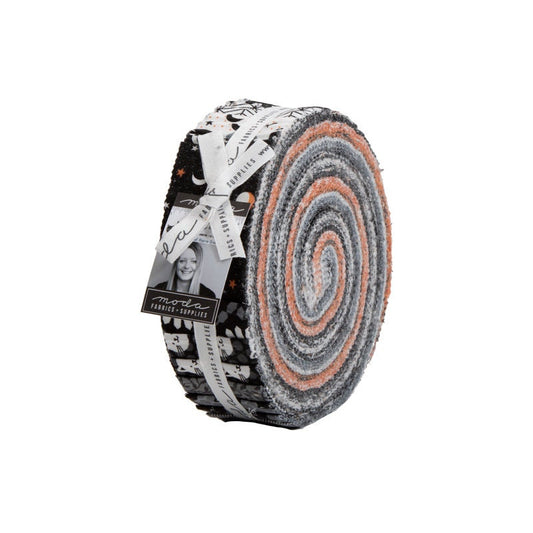 SALE!! Midnight Magic - April Rosenthal - Moda - 40 Strips - Honey Bun - 24080HB