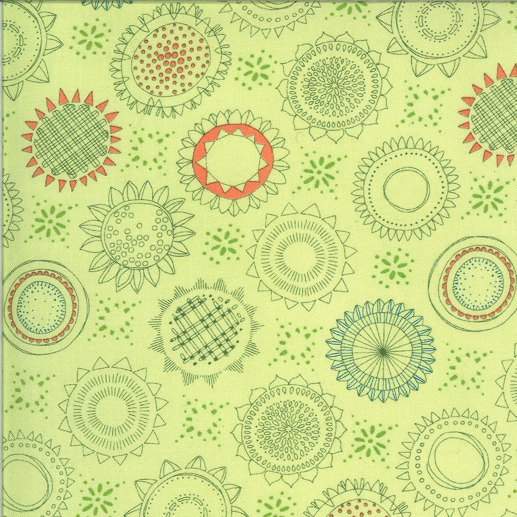 SALE!! 1/2 Yard - Solana - Varietals - Meadow - Robin Pickens - Moda - Fabric Yardage - 48682 14