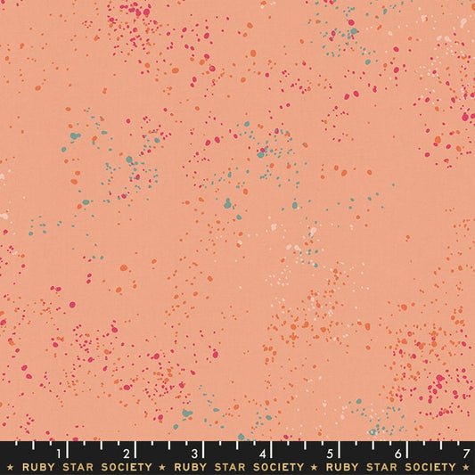 SALE!! 1/2 Yard - Speckled - Peach - Rashida Coleman Hale - Ruby Star Society - Fabric Yardage - RS5027 32M