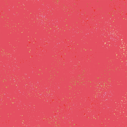 SALE!! 1/2 Yard - Speckled Metallic - Strawberry - Rashida Coleman Hale - Ruby Star Society - Fabric Yardage - RS5027 43M