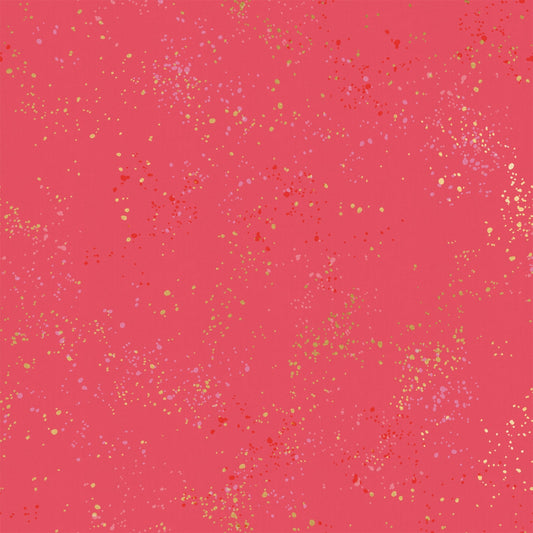 SALE!! 1/2 Yard - Speckled Metallic - Strawberry - Rashida Coleman Hale - Ruby Star Society - Fabric Yardage - RS5027 43M