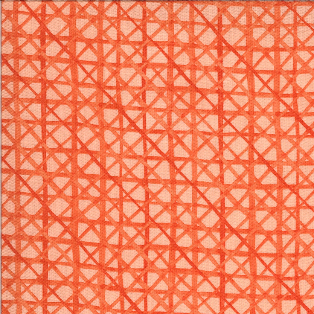 SALE!! 1/2 Yard - Solana - Criss Cross - Peach - Robin Pickens - Moda - Fabric Yardage - 48685 19