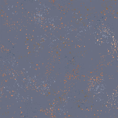 SALE!! 1/2 Yard - Speckled Metallic - Denim - Rashida Coleman Hale - Ruby Star Society - Fabric Yardage - RS5027 52M