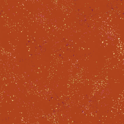 SALE!! 1/2 Yard - Speckled Metallic - Cayenne - Rashida Coleman Hale - Ruby Star Society - Fabric Yardage - RS5027 64M