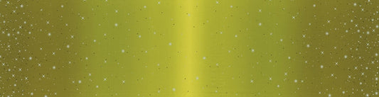 SALE!! 1/2 Yard - Ombre Fairy Dust Metallic - Avacado - V and Co - Vanessa Christenson - Moda Fabrics - 10871 52M