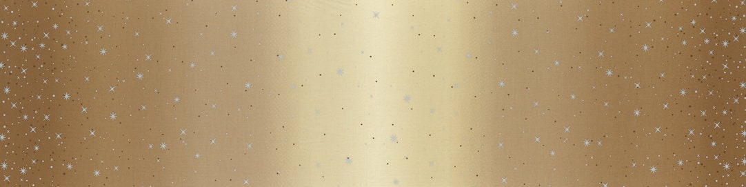 SALE!! 1/2 Yard - Ombre Fairy Dust Metallic - Taupe - V and Co - Vanessa Christenson - Moda Fabrics - 10871 204M