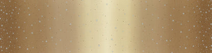SALE!! 1/2 Yard - Ombre Fairy Dust Metallic - Taupe - V and Co - Vanessa Christenson - Moda Fabrics - 10871 204M