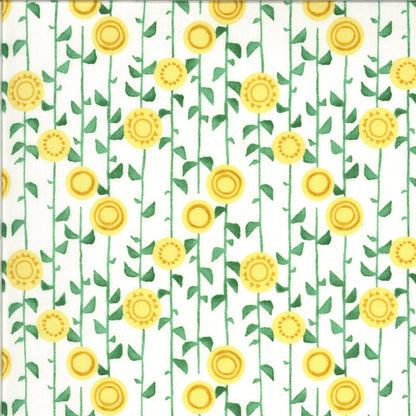 SALE!! 1/2 Yard - Solana - Stalks - Cream - Robin Pickens - Moda - Fabric Yardage - 48683 11