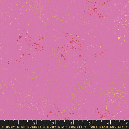 SALE!! 1/2 Yard - Speckled Metallic - Daisy - Rashida Coleman Hale - Ruby Star Society - Moda - Fabric Yardage - RS5027 41M
