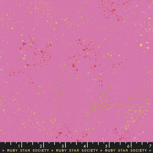 SALE!! 1/2 Yard - Speckled Metallic - Daisy - Rashida Coleman Hale - Ruby Star Society - Moda - Fabric Yardage - RS5027 41M