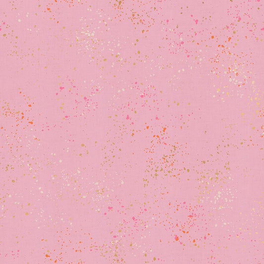 SALE!! 1/2 Yard - Speckled Metallic - Peony - Rashida Coleman Hale - Ruby Star Society - Moda - Fabric Yardage - RS5027 67M
