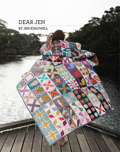 Dear Jen Quilt Pattern - Jen Kingwell - Jen Kingwell Designs - JKD 8625