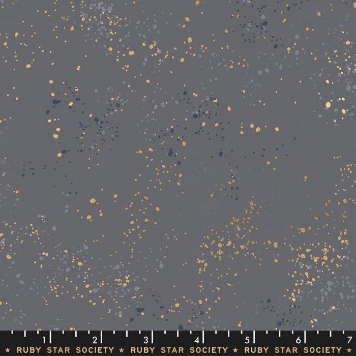 SALE!! 1/2 Yard - Speckled Metallic - Cloud - Rashida Coleman Hale - Ruby Star Society - Moda - Fabric Yardage - RS5027 60M