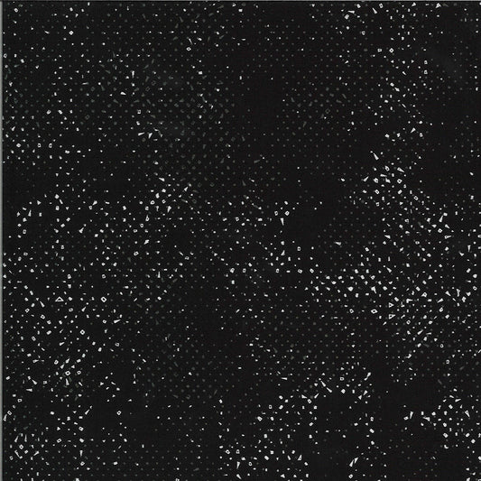 1/2 Yard - Quotation - Spotted - Ink - Zen Chic - Moda - Fabric Yardage - 1660 134