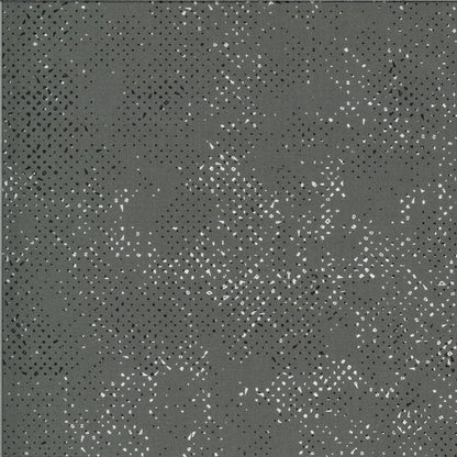 1/2 Yard - Quotation - Spotted - Graphite - Zen Chic - Moda - Fabric Yardage - 1660 135