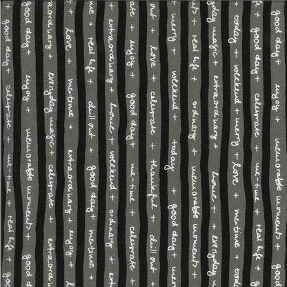 SALE!! 1/2 Yard - Quotation - Ink - Zen Chic - Moda - Fabric Yardage - 1732 16