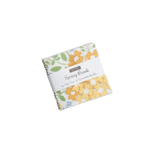 SALE!! Spring Brook - Cory Yoder - Little Miss Shabby - Moda - 42 Pieces - Mini Charm Pack - 29110MC
