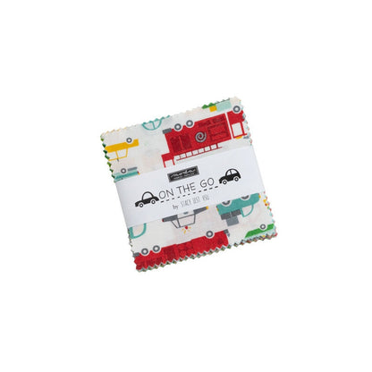 SALE!! On The Go - Stacy Iest Hsu - Moda - 42 Pieces -  Mini Charm Pack - 20720MC