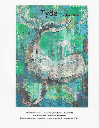 SALE!! Tyde Quilt Pattern - Laura Heine - Fiberworks - LHFW TYDE
