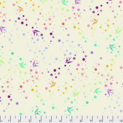 1/2 Yard - Tula's True Colors - Fairy Dust - Cotton Candy - Tula Pink - FreeSpirit - Fabric Yardage - PWTP133.COTTONCANDY