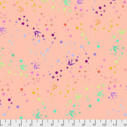 1/2 Yard - Tula's True Colors - Fairy Dust - Sherbet - Tula Pink - FreeSpirit - Fabric Yardage - PWTP133.SHERBET