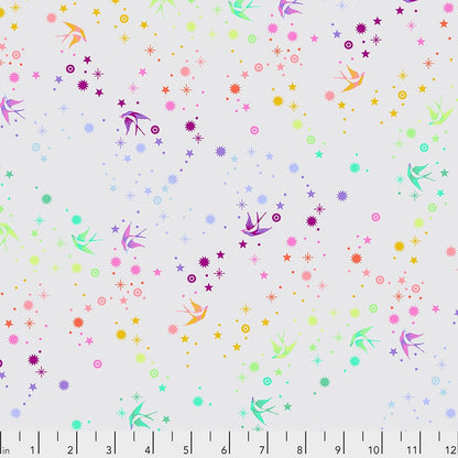 1/2 Yard - Tula's True Colors - Fairy Dust - Whisper - Tula Pink - FreeSpirit - Fabric Yardage - PWTP133.WHISPER