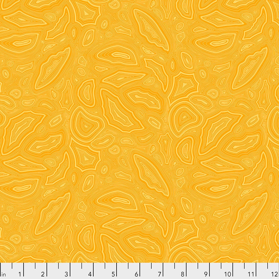 1/2 Yard - Tula's True Colors - Mineral - Amber - Tula Pink - FreeSpirit - Fabric Yardage - PWTP148.AMBER