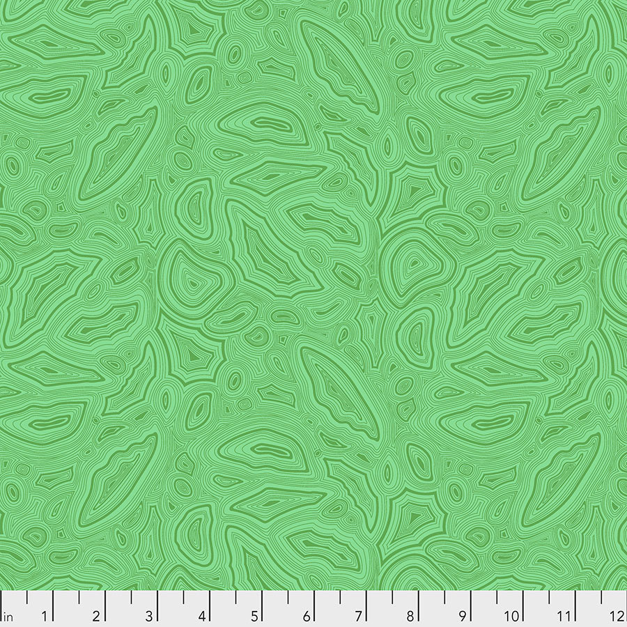 1/2 Yard - Tula's True Colors - Mineral - Emerald - Tula Pink - FreeSpirit - Fabric Yardage - PWTP148.EMERALD