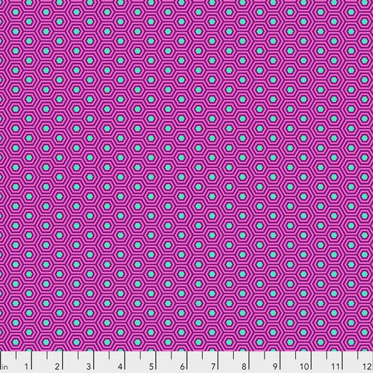 1/2 Yard - Tula's True Colors - Hexy - Thistle - Tula Pink - FreeSpirit - Fabric Yardage - PWTP150.THISTLE