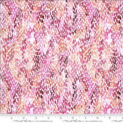 SALE!! 1/2 Yard - Moody Bloom Digital - Fuchsia - Create Joy Project - Laura Muir - Moda - Fabric Yardage - 8448 11D