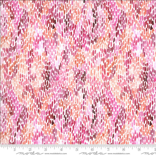 SALE!! 1/2 Yard - Moody Bloom Digital - Fuchsia - Create Joy Project - Laura Muir - Moda - Fabric Yardage - 8448 11D