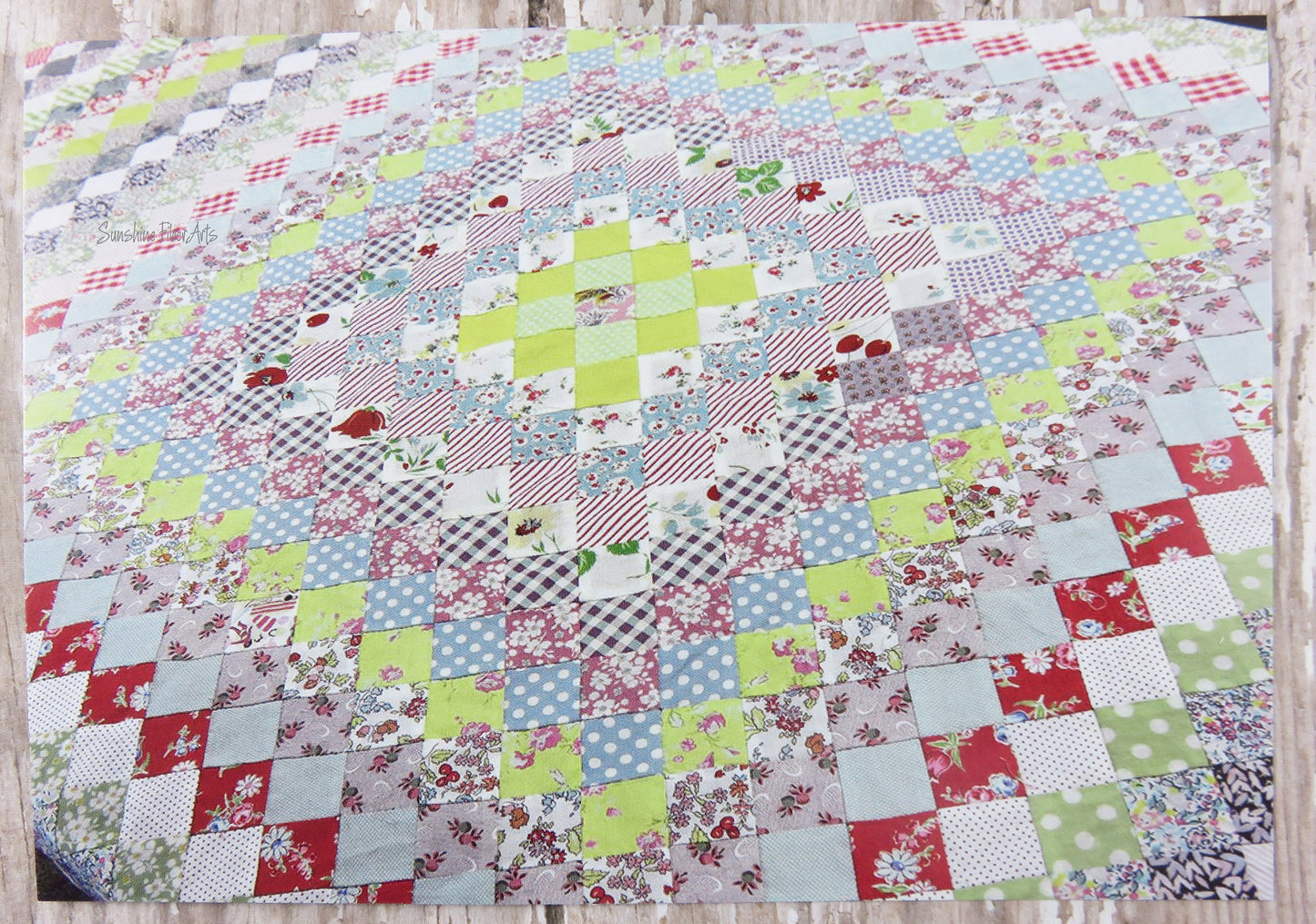 Trip Around the World - Postcard Project #1 - Quilt Pattern - Lucy Kingwell - Jen Kingwell Designs - JKD 5538
