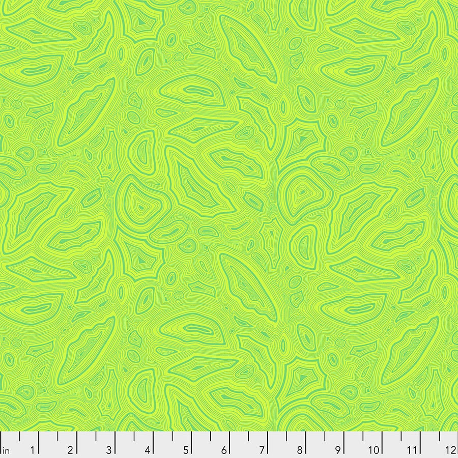 1/2 Yard - Tula's True Colors - Mineral - Peridot - Tula Pink - FreeSpirit - Fabric Yardage - PWTP148.PERIDOT
