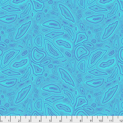 1/2 Yard - Tula's True Colors - Mineral - Topaz - Tula Pink - FreeSpirit - Fabric Yardage - PWTP148.TOPAZ