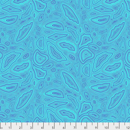 1/2 Yard - Tula's True Colors - Mineral - Topaz - Tula Pink - FreeSpirit - Fabric Yardage - PWTP148.TOPAZ