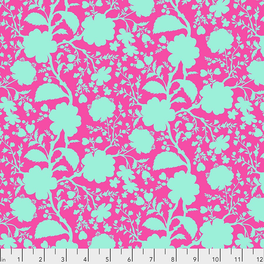 1/2 Yard - Tula's True Colors - Wildflower - Azalea - Tula Pink - FreeSpirit - Fabric Yardage - PWTP149.AZALEA